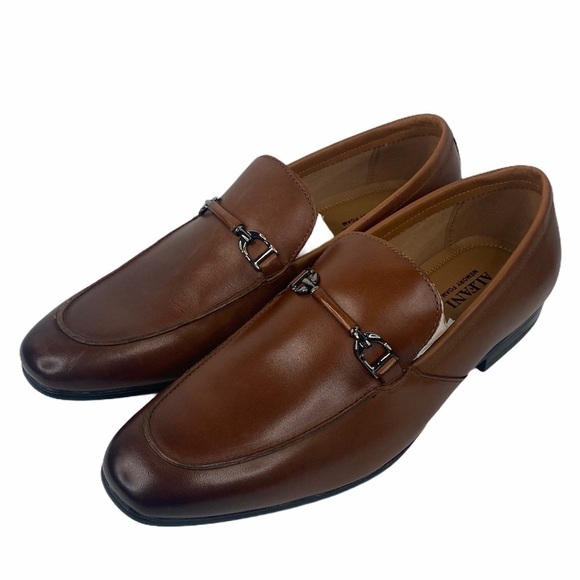 Alfani Truman Tan Bit Slip On Loafer Shoes main image 5